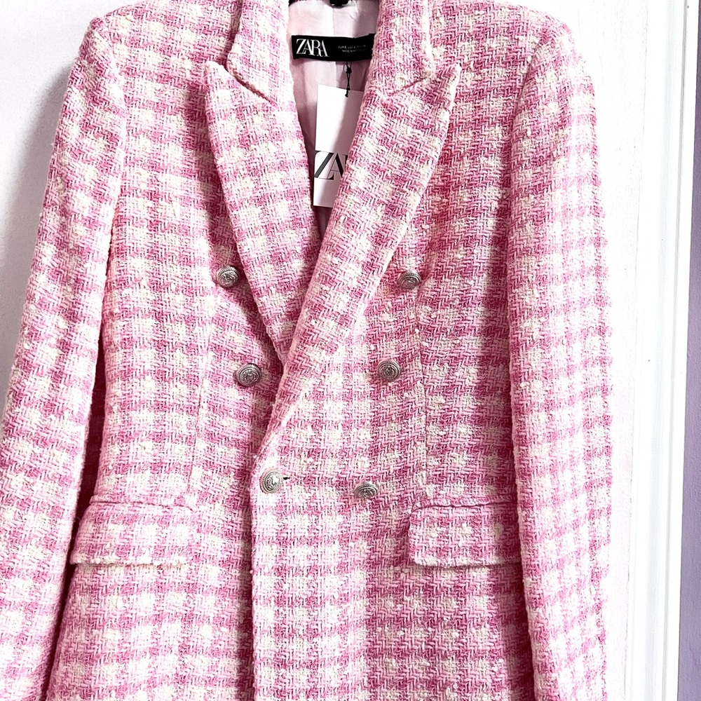 Zara tweed jacket size S - Picture 7 of 7